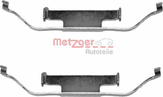 Metzger 109-1097 - Комплектующие для колодок дискового тормоза autospares.lv