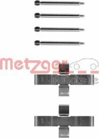 Metzger 109-1004 - Комплектующие для колодок дискового тормоза autospares.lv