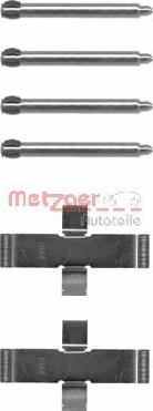 Metzger 109-1037 - Комплектующие для колодок дискового тормоза autospares.lv