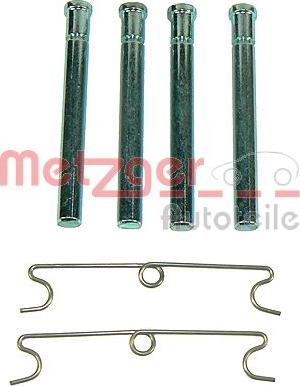 Metzger 109-1190 - Комплектующие для колодок дискового тормоза autospares.lv