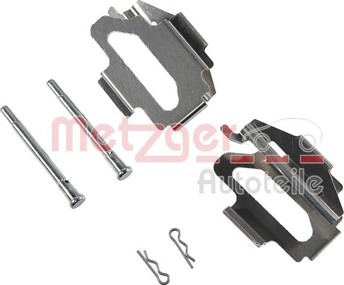 Metzger 109-1141 - Комплектующие для колодок дискового тормоза autospares.lv
