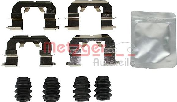 Metzger 109-1859 - Комплектующие для колодок дискового тормоза autospares.lv