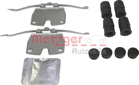 Metzger 109-1851 - Комплектующие для колодок дискового тормоза autospares.lv