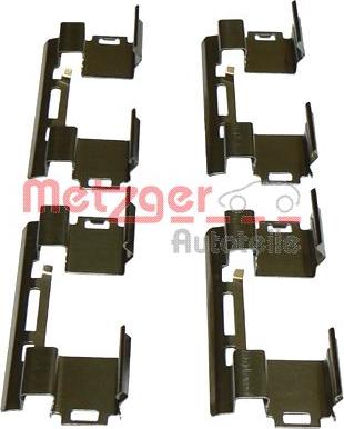 Metzger 109-1813 - Комплектующие для колодок дискового тормоза autospares.lv