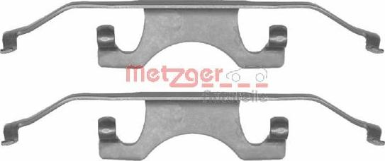 Metzger 109-1241 - Комплектующие для колодок дискового тормоза autospares.lv