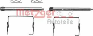 Metzger 109-1267 - Комплектующие для колодок дискового тормоза autospares.lv