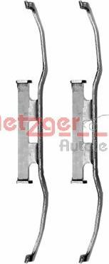 Metzger 109-1213 - Комплектующие для колодок дискового тормоза autospares.lv
