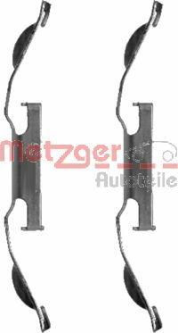 Metzger 109-1221 - Комплектующие для колодок дискового тормоза autospares.lv