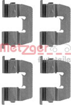 Metzger 109-1764 - Комплектующие для колодок дискового тормоза autospares.lv