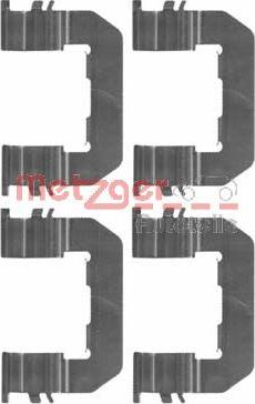 Metzger 109-1719 - Комплектующие для колодок дискового тормоза autospares.lv