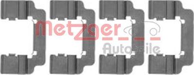 Metzger 109-1777 - Комплектующие для колодок дискового тормоза autospares.lv