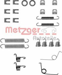 Metzger 105-0545 - Комплектующие, барабанный тормозной механизм autospares.lv
