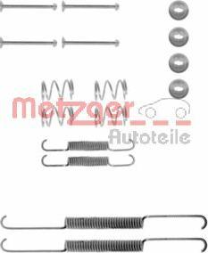 Metzger 105-0507 - Комплектующие, барабанный тормозной механизм autospares.lv