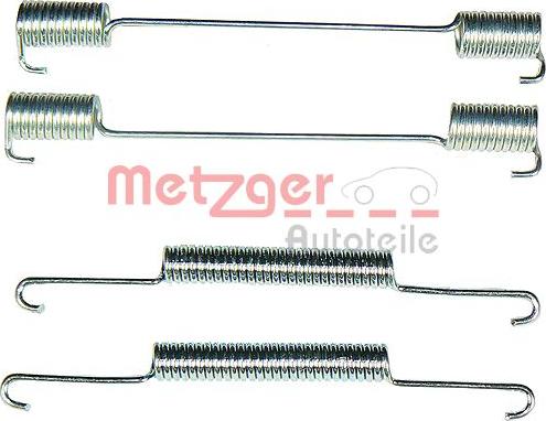Metzger 105-0520 - Комплектующие, барабанный тормозной механизм autospares.lv