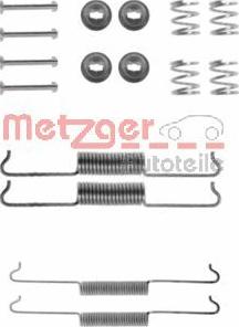 Metzger 105-0521 - Комплектующие, барабанный тормозной механизм autospares.lv