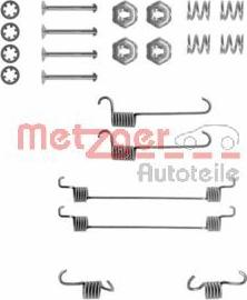 Metzger 105-0650 - Комплектующие, барабанный тормозной механизм autospares.lv