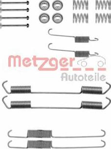 Metzger 105-0689 - Комплектующие, барабанный тормозной механизм autospares.lv