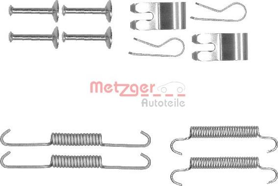 Metzger 105-0013 - Комплектующие, стояночная тормозная система autospares.lv