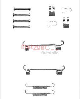 Metzger 105-0851 - Комплектующие, стояночная тормозная система autospares.lv