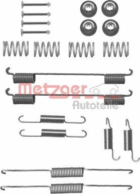 Metzger 105-0861 - Комплектующие, барабанный тормозной механизм autospares.lv