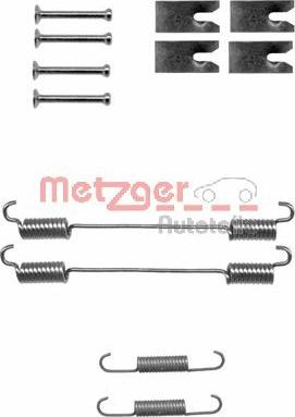 Metzger 105-0862 - Комплектующие, барабанный тормозной механизм autospares.lv