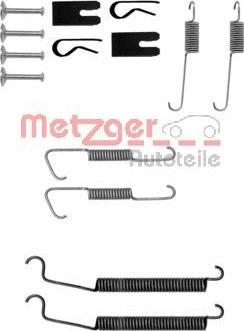 Metzger 105-0805 - Комплектующие, барабанный тормозной механизм autospares.lv