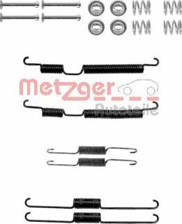 Metzger 105-0813 - Комплектующие, барабанный тормозной механизм autospares.lv