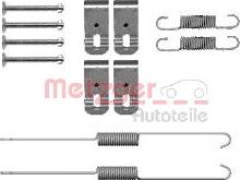 Metzger 105-0888 - Комплектующие, барабанный тормозной механизм autospares.lv