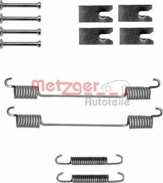 Metzger 105-0836 - Комплектующие, барабанный тормозной механизм autospares.lv