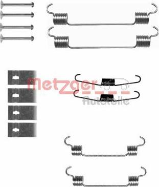 Metzger 105-0833 - Комплектующие, барабанный тормозной механизм autospares.lv