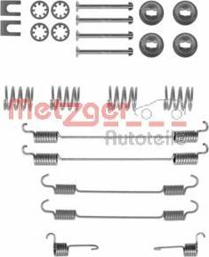 Metzger 105-0747 - Комплектующие, барабанный тормозной механизм autospares.lv