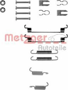 Metzger 105-0783 - Комплектующие, барабанный тормозной механизм autospares.lv