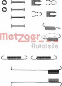 Metzger 105-0739 - Комплектующие, барабанный тормозной механизм autospares.lv