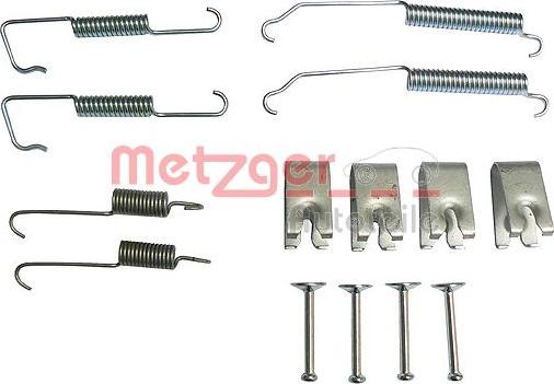 Metzger 105-0773 - Комплектующие, барабанный тормозной механизм autospares.lv