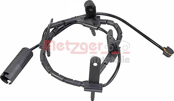 Metzger 1190094 - Сигнализатор, износ тормозных колодок autospares.lv