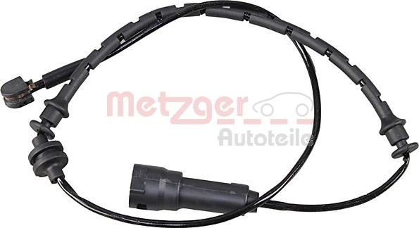 Metzger 1190096 - Сигнализатор, износ тормозных колодок autospares.lv