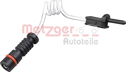Metzger 1190090 - Сигнализатор, износ тормозных колодок autospares.lv