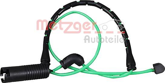 Metzger 1190053 - Сигнализатор, износ тормозных колодок autospares.lv