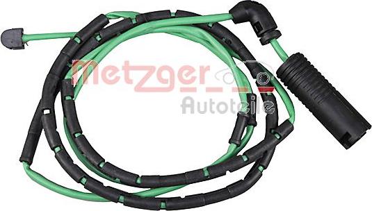 Metzger 1190057 - Сигнализатор, износ тормозных колодок autospares.lv