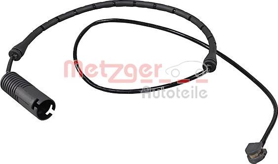 Metzger 1190063 - Сигнализатор, износ тормозных колодок autospares.lv