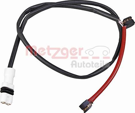 Metzger 1190008 - Сигнализатор, износ тормозных колодок autospares.lv