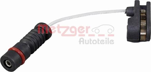 Metzger 1190086 - Сигнализатор, износ тормозных колодок autospares.lv