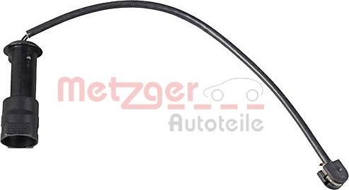 Metzger 1190080 - Сигнализатор, износ тормозных колодок autospares.lv