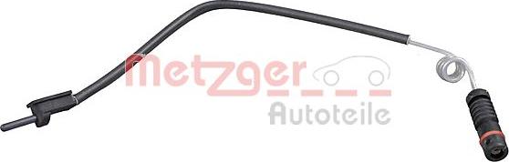 Metzger 1190082 - Сигнализатор, износ тормозных колодок autospares.lv