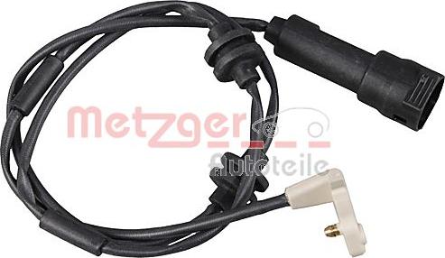 Metzger 1190039 - Сигнализатор, износ тормозных колодок autospares.lv