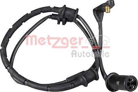 Metzger 1190035 - Сигнализатор, износ тормозных колодок autospares.lv