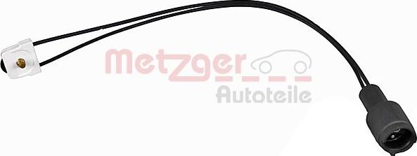 Metzger 1190024 - Сигнализатор, износ тормозных колодок autospares.lv