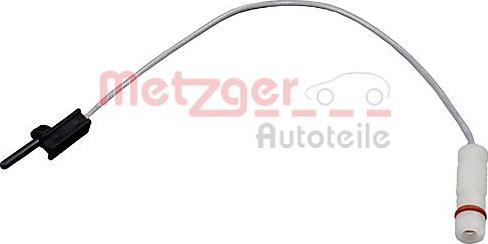 Metzger 1190026 - Сигнализатор, износ тормозных колодок autospares.lv