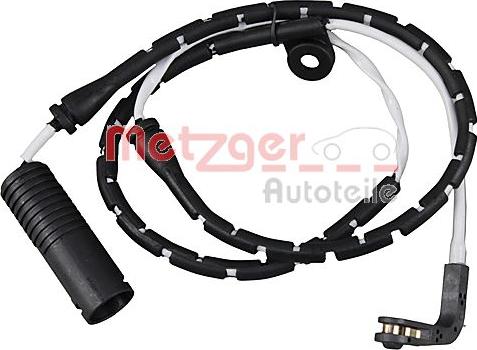 Metzger 1190072 - Сигнализатор, износ тормозных колодок autospares.lv