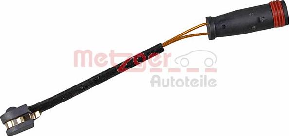 Metzger 1190103 - Сигнализатор, износ тормозных колодок autospares.lv